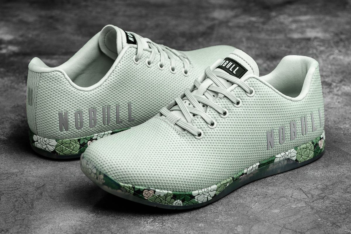 Nobull Superfabric Men's Trainers Green | Australia (XT1649)